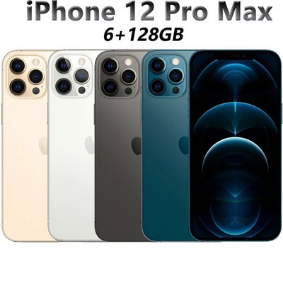 NEU Apple iPhone 12 Pro Max (5G) 128GB 6GB RAM Ohne Vertrag Smartphone 6,7 Zoll