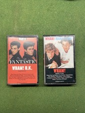 Lot Of Wham Cassette Tapes Make It Big And U.K. Fantastic Good Condition