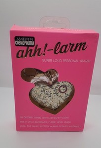 Ahh Alarm Super Loud Personal Alarm With Glitter 115 Decibels
