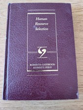 Human Resource Selection by Gatewood & Feild 1987 Hardcover