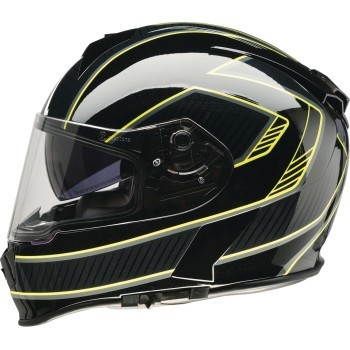 Z1R Warrant Full Face Helmet - Amplify Black/Hi-Viz - Adult Size Large