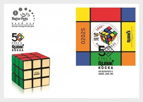 HUNGARY 2025 Rubik's Cube - FDC