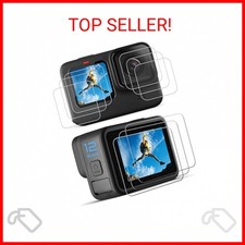 9pcs Hero 11 10 9 Screen Protector for GoPro Hero 11 10 9 Black, Ultra Clear T