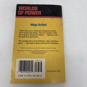 Worlds of Power #1 Blaster Master 1990 Scholastic 1st Print F.X. Nine NES Good 