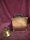 VINTAGE MANTLE CLOCK LOOK LIKE CIGARETTE DISPENSER WITH LIGHTER LID — photo 9