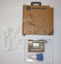 Magmaus RTL70 Heavy Duty Shipping Container Padlock, 3 Keys, Shed/Gate, etc, use