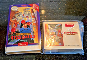 Chip 'N Dale: Rescue Rangers complete in box Nintendo NEW OVAL SEAL  #1