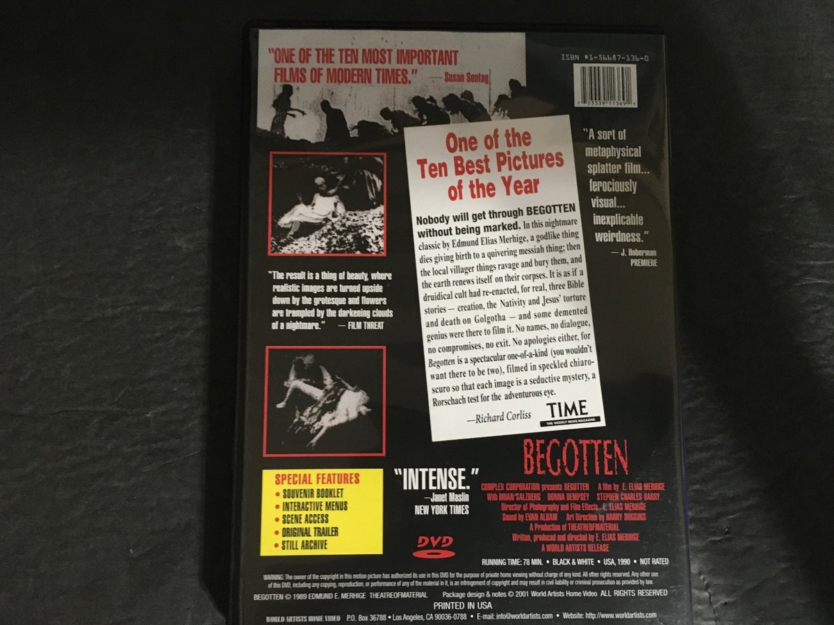 Begotten (DVD, 2001) for sale online | eBay