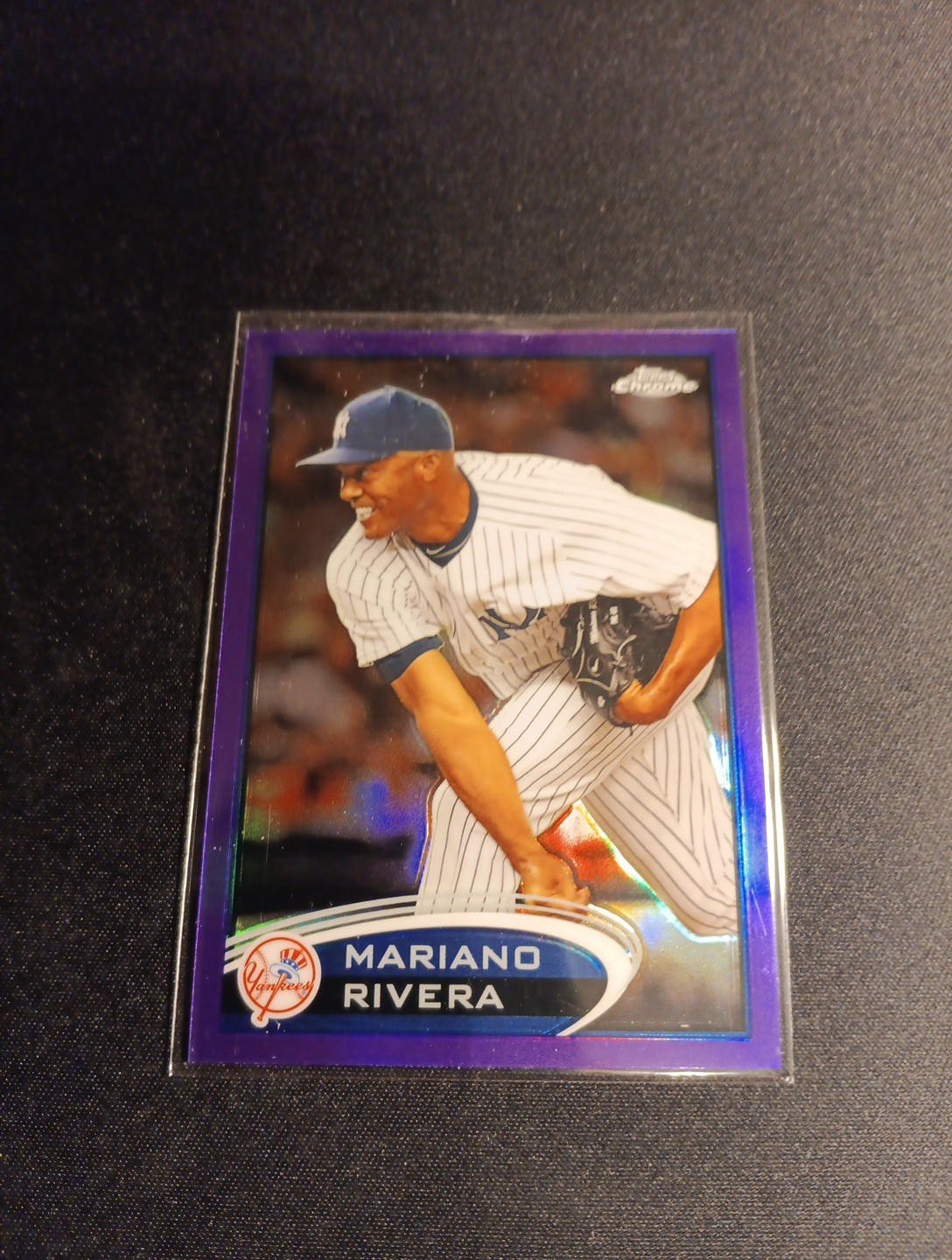 2012 Topps Chrome - Mariano Rivera #150 Purple Refractor /250 