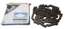 NEW DIAMOND CHAIN COMPANY X-1233-010 ROLLER CHAIN 60 RIVETED 10' READ 