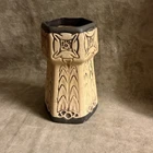 Search 1915 Arts And Crafts Weller Art Pottery Claywood/Burtwood Smaller Vase
