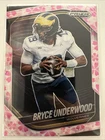 2025 Panini Prizm Black Football Cherry Blossom Bryce Underwood #161