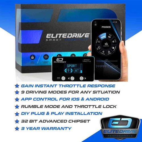 ELITE DRIVE Smart Throttle for Land Rover Range Rover Sport 3rd Gen (2016 on) - Picture 2 of 8