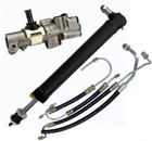 1963-1982 Corvette Small Block Power Steering KIT Cylinder + Control Valve Hoses