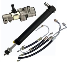 1963-1982 Corvette Small Block Power Steering Kit Cylinder Control Valve Hoses 1963-1982 Corvette Small Block Power Steering Kit Cylinder Control Valve Hoses