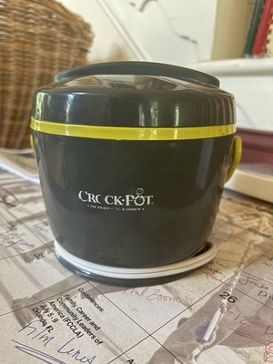 Crock Pot Lunch Crock Food Warmer- 20oz, electric, portable lunch crock