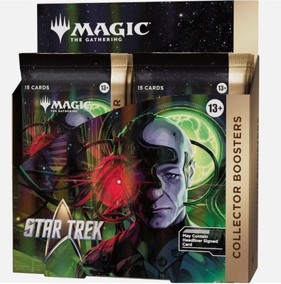 Magic The Gathering TCG Star Trek Collector Booster Box - PRESALE (Early Bird-3)