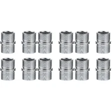 Set of 3 Threaded Connectors for Wire Shelving Replacement Parts Storage Rack