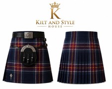 Scottish National Team Tartan Kilt for men and women