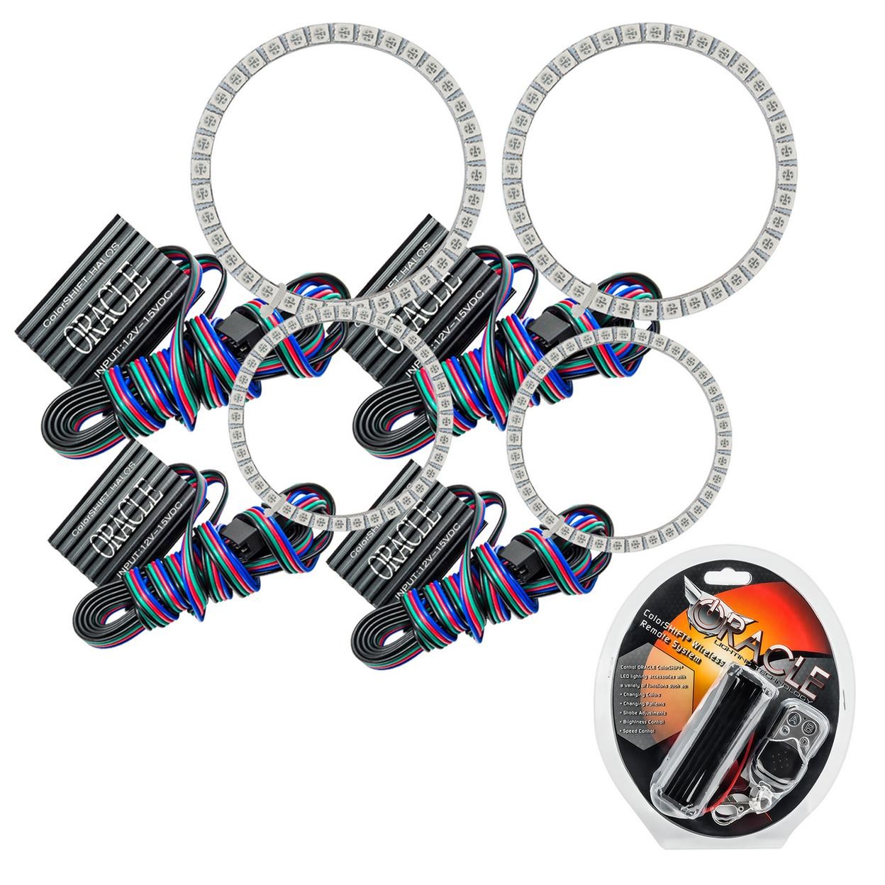 Oracle Headlight Halo Ring Emitter Set - 2007 thru Fits 2012 Aston Martin Vantag