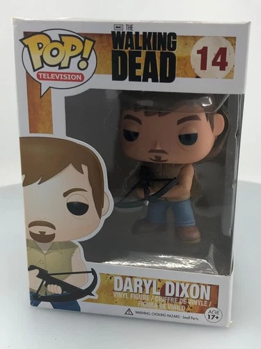 Funko POP! Television The Walking Dead Daryl Dixon with crossbow #14 DAMAGED BOX