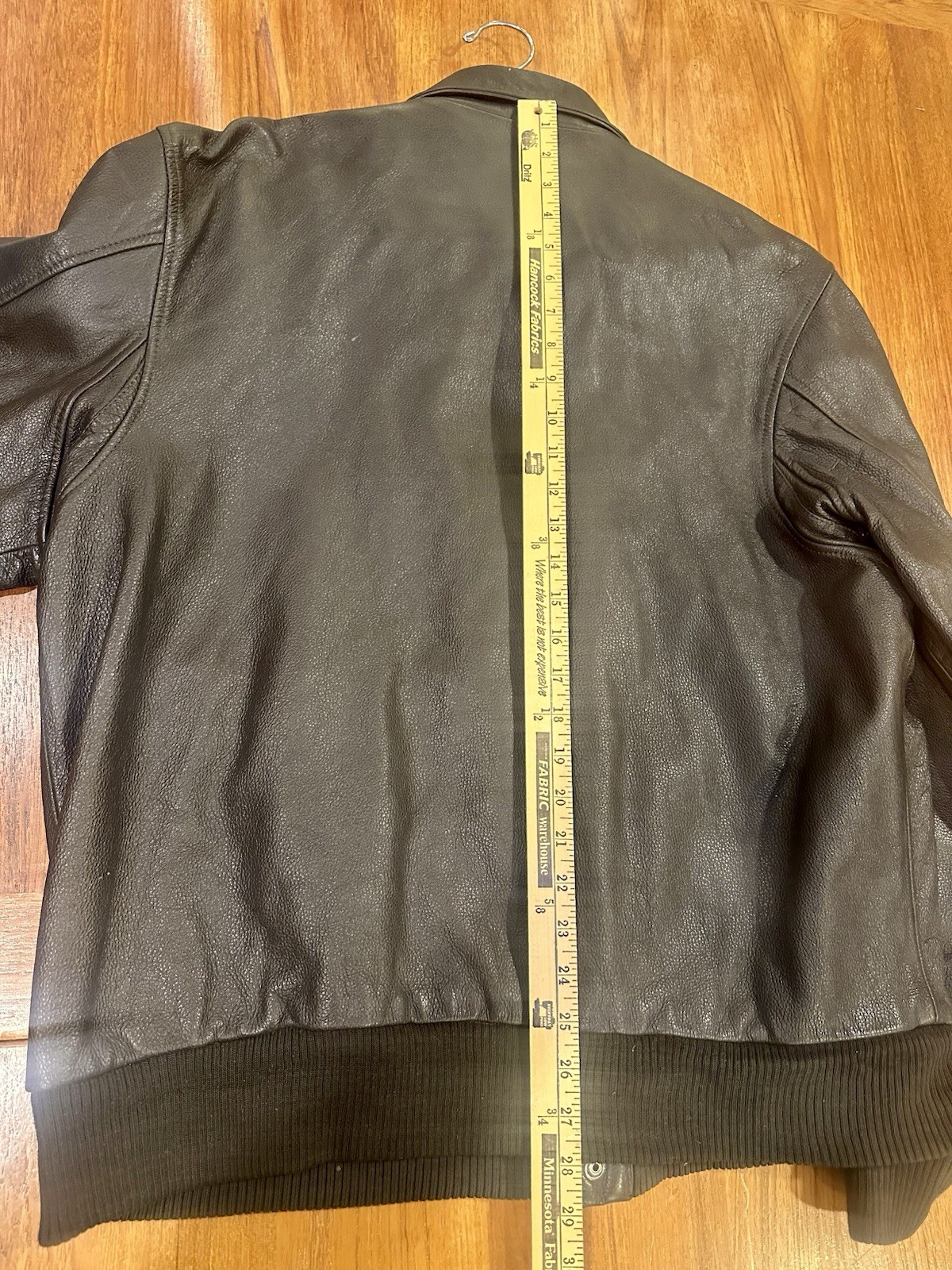 A-2, Leather Flight Jacket - image 12