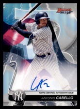 2020 Bowman's Best Antonio Cabello Auto Rookie Best of 2020 Autographs RC B20-AC