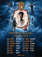 FISH (Marillion) Road To The Isles The Farewell Tour 2025 UK Tour Poster,