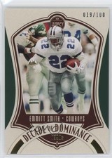 2021 Panini Legacy Decade of Dominance Green 19/100 Emmitt Smith #DD-11 HOF 04br