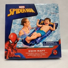 Marvel Spiderman Kid's Raft   Swim Raft/Floatie/Pool Float   Ages 3 New In Box 