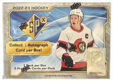 2022/23 Upper Deck SPX Hockey Hobby Box #YLI