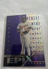 1998 Pinnacle - Epix Moment Eddie Murray #E24 Purple RARE 