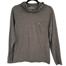 Vineyard Vines Edgartown Grey Hooded T-Shirt Size XS