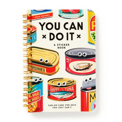 You Can Do It Googly Stick*r Book Taschenbuch Spiralbindung 20 S. Englisch 2025