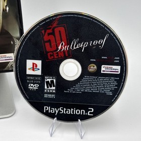 50 Cent: Bulletproof (Sony PlayStation 2, 2005) CIB Tested & Working