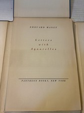 Rare Edouard Manet Letters w Aquarelles Complete Portfolio 21 Limited Edition