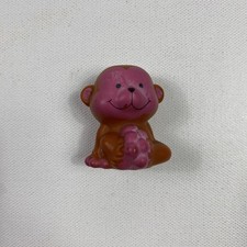 Vintage 1993 AGC Monkey Figure Animal Toy Collectible Strawberry Shortcake