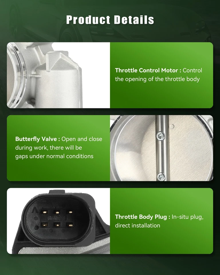 Carrocería del acelerador Allroad Quattro para Audi A4 Quattro A4 A6 Quattro A6 R8 S4 S6 S8 Foto 3 de 4