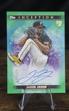⚾️ 2024 Topps Inception Jared Jones Rookies & Star Auto RC Green /125 #BRES-JJO
