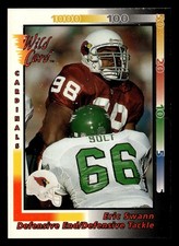 Eric Swann 1992 Wild Card #38 Phoenix Cardinals FOOTBALL *079