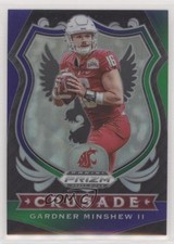 2020 Panini Prizm Draft Picks Crusade Purple & Green /199 Gardner Minshew II fm0