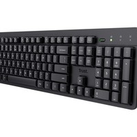 Trust Ody II Kabellose Tastatur Qwertz DE 2,4 Ghz USB Schwarz 25014