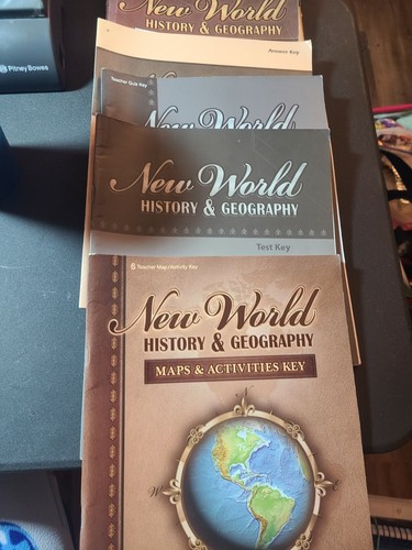 Abeka Grade 6 New World History & Geography Bundle | eBay
