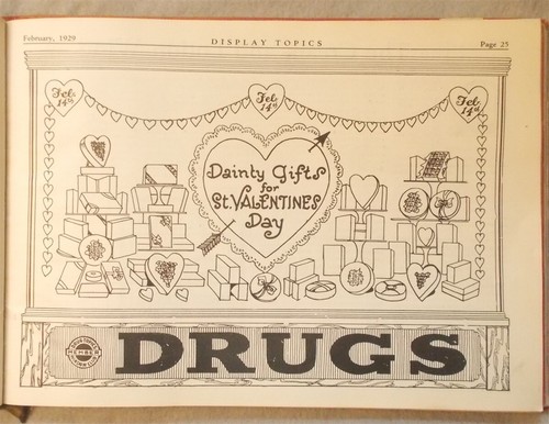 Antique 1929 DISPLAY TOPICS Drug Store MERCHANDISING GUIDE Gillette pharmacy - Imagen 3 de 9