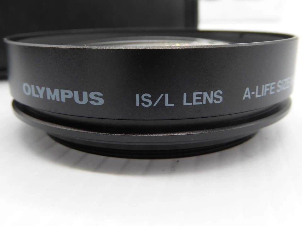 Olympus IS/Objektiv A-Life-Size Macro H.Q. Konverter f=13cm 49mm Gewinde + Koffer - Bild 2 von 4