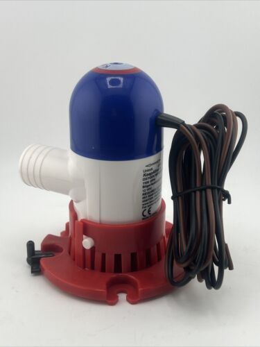 KeepAlive 12v 1100 GPH Baitwell Bait Aerator Pump Infuser 1 1/8” Fish Tank NEW - Picture 2 of 15