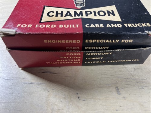 8 NOS Champion Spark plug F-9Y Vintage Champion Spark plug new old stock - Picture 2 of 6