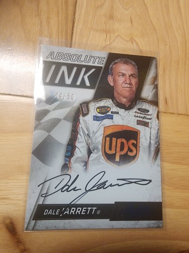 Dale Jarrett 2017 Absolute Tinte authentische Autogrammkarte 44/50