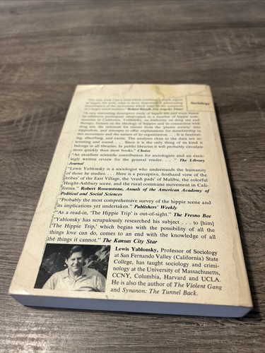 Lewis Yablonsky The Hippie Trip Counterculture 1969 1st/Reprint - Picture 2 of 7