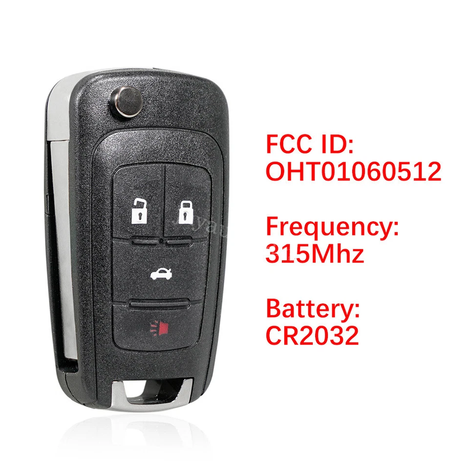 10 para Chevrolet Cruze 2010 2011 2012 2013 2014 2015 2016 mando a distancia sin llave Foto 2 de 4